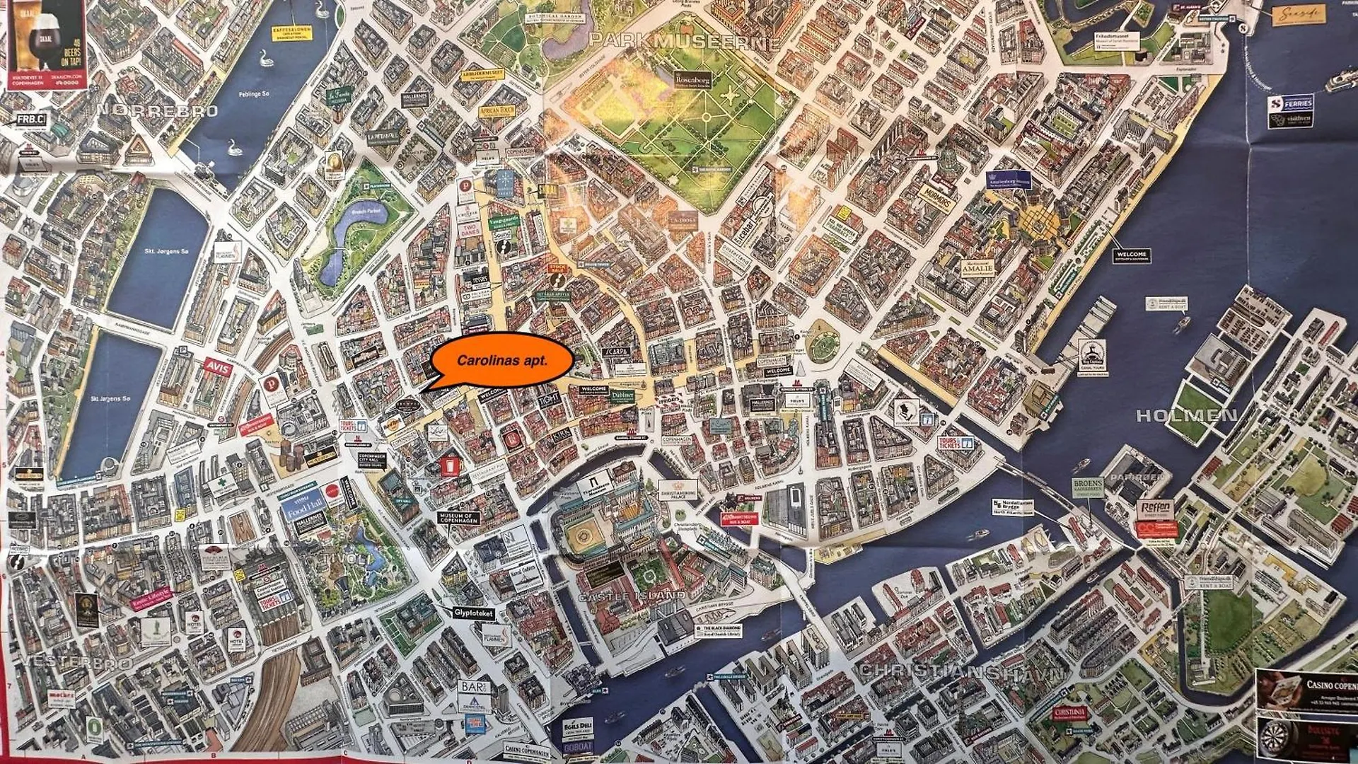 Carolinas Apartment - Rap 5 Copenhagen Denmark